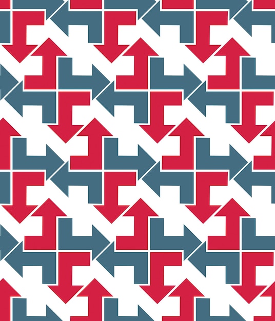 bright abstract seamless pattern with arrows vector wallpaper with arrowheads endless decorative background best for graphic and web design