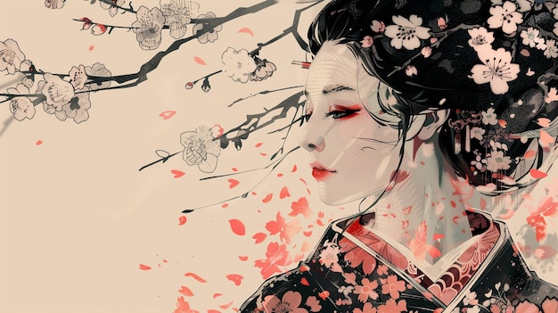 Chinese painted poster Chinese traditions art
