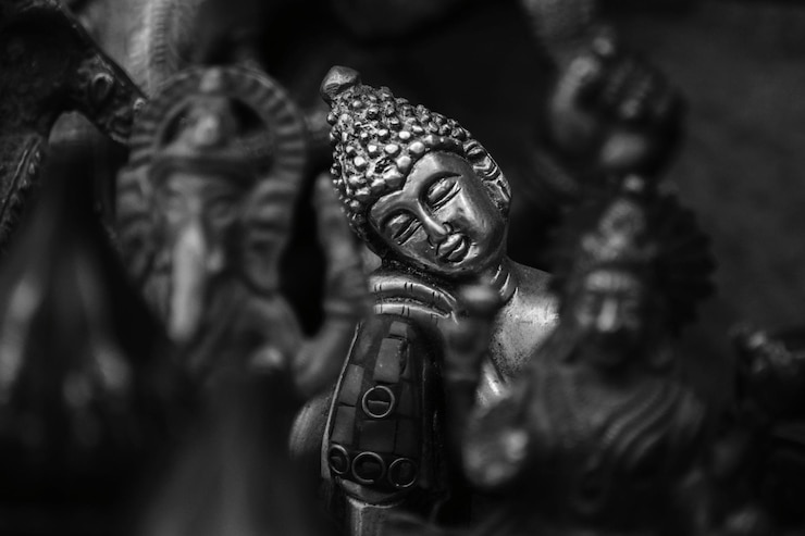 Fotoğraf close-up of statue