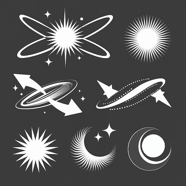 Collection of Space and Celestial Body Icons