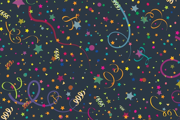 Colorful Fireworks Festive Banner