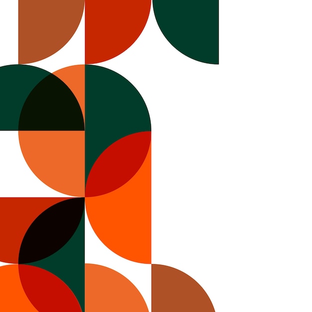 Colorful geometric patterned background design element
