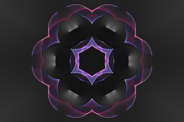 Colorful Line and Wave Background Design