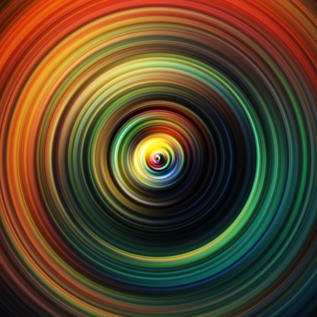 colorful radial motion effect abstract rounded background color curves and sphere multi color gradient rings and circles wallpaper colored texture backdrop and banner