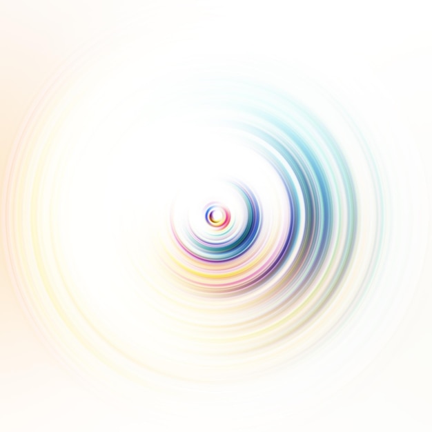 Colorful radial motion effect Abstract rounded background Color curves and sphere Multi color gradient rings and circles wallpaper Colored texture backdrop and banner