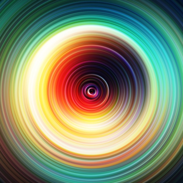 colorful radial motion effect abstract rounded background color curves and sphere multi color gradient rings and circles wallpaper colored texture backdrop and banner