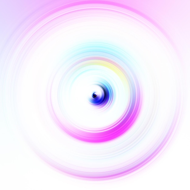 Colorful radial motion effect Abstract rounded background