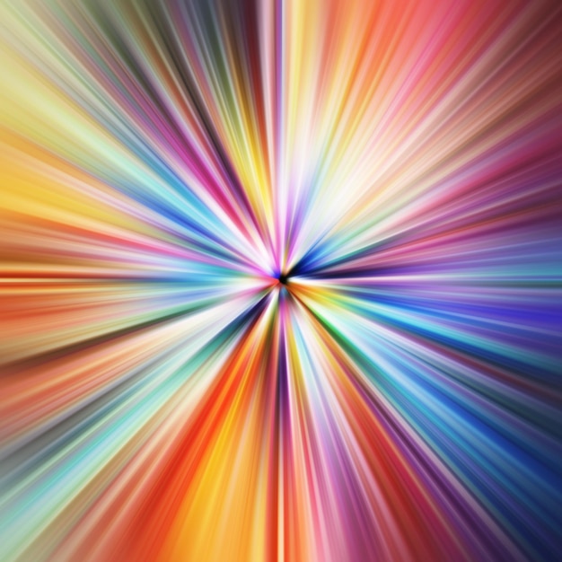 Colorful zoom motion effect Abstract background Color lines Colored texture backdrop and banner Multi color gradient pattern and textured wallpaper