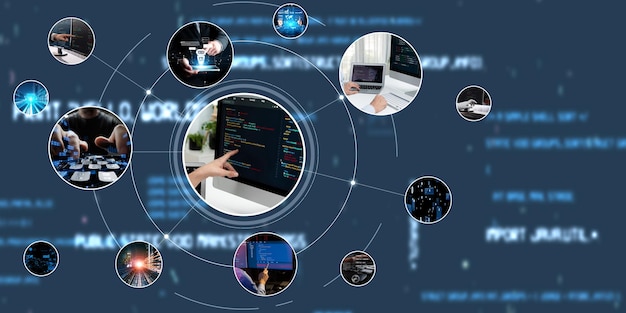 computer programming coding and ai artificial intelligence nlp data development