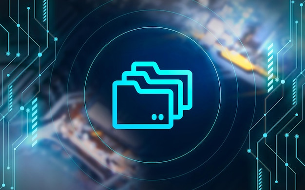 Confidential information files stored in the cloud