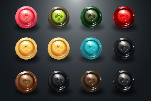 Contact buttons pack