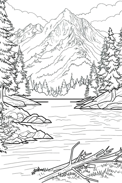 creek coloring book