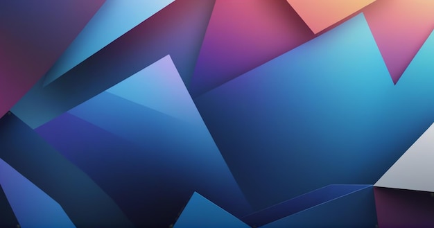 Deep Blue Mirage Abstract Geometric Background Composition for Poster Flyer and Landing Page
