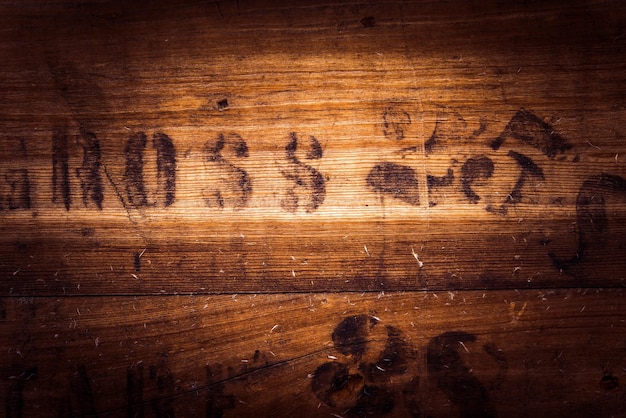 Dirty Wooden Backdrop