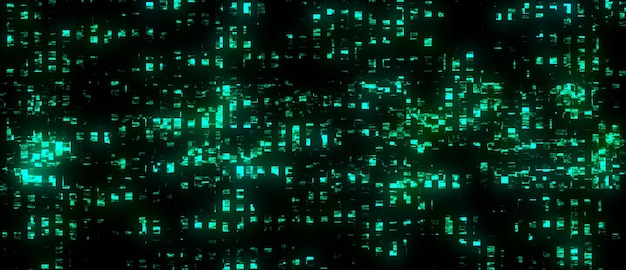 Distortion screen with glitch effect Abstract digital background with noise waves Hacked computer and technical problem 3D rendering
