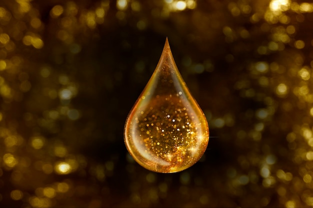 drop of beauty serum conceptdrop of collagen