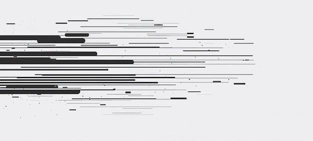Dynamic Linear Scatter in Monochrome