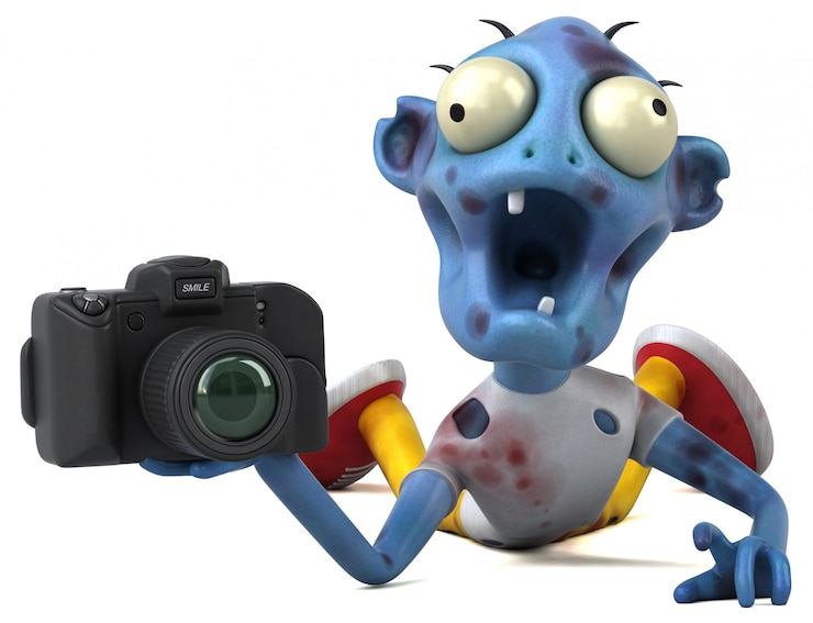 Fotoğraf eğlenceli zombi – 3d render
