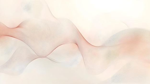 Elegant Minimalist Background with Abstract Flowing Patterns