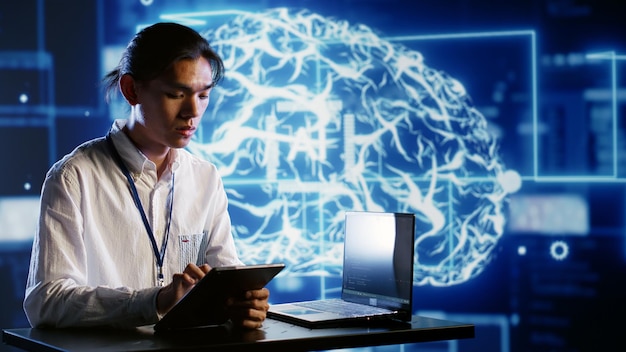 Employee develops AI neural network