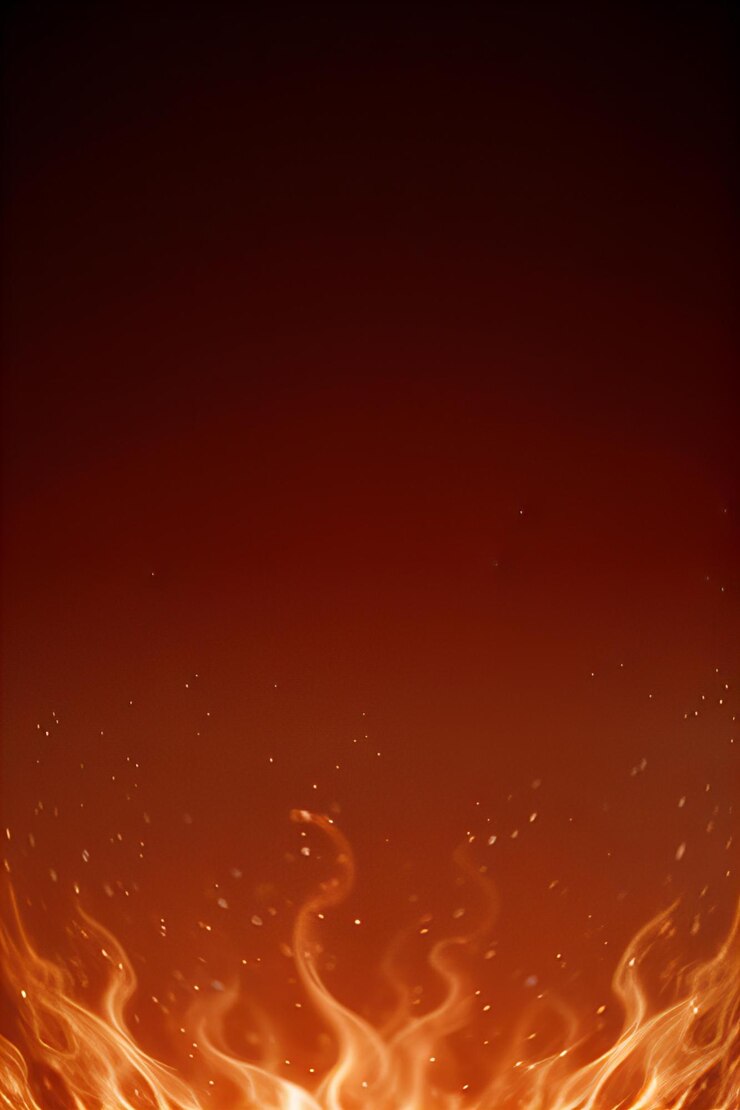 Fiery abstract patterns with swirling heat waves high quality high resolution