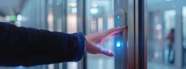 fingerprint door opening system