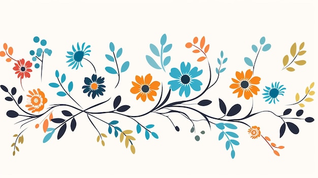 Flower isolated on black backgroundModern design for tshirtprint materialcloth and textileFlowe