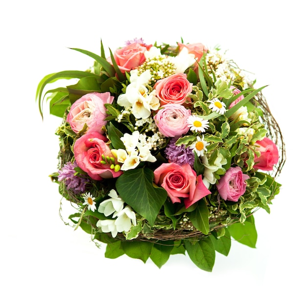 Flowers bouquet floral decoration arrangement