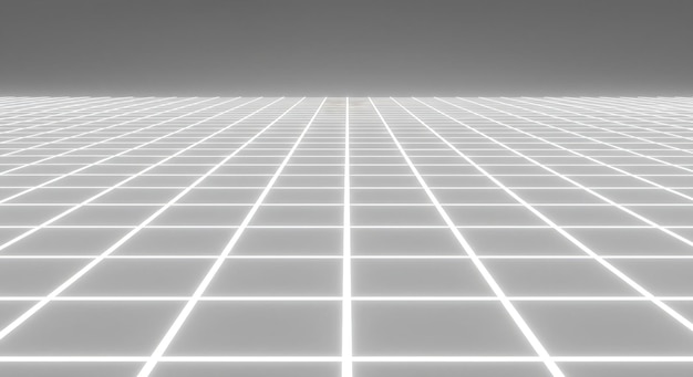 Glowing Grid Background