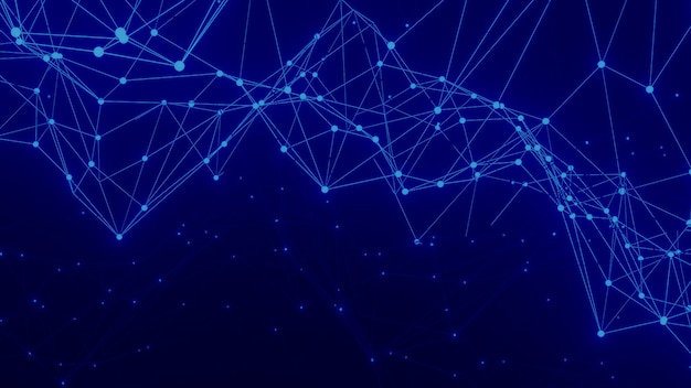 Gradient Solid Navy Abstract Creative Background Design