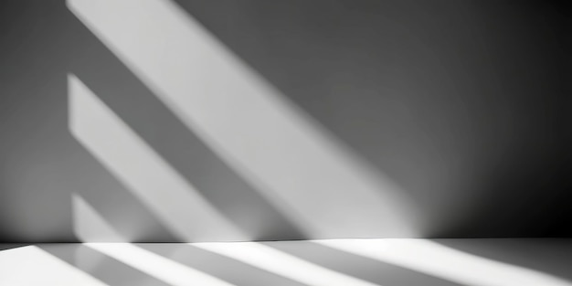 Gray background with shadow and light