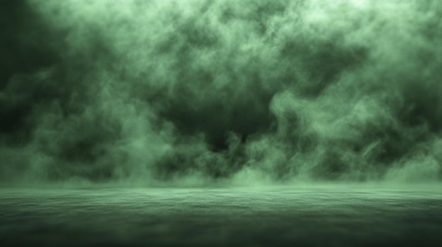 Green Smoke Background