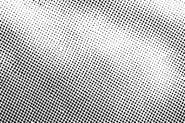 Grunge Black and White Distress Dot Texture Background Halftone Dotted Grunge Texture