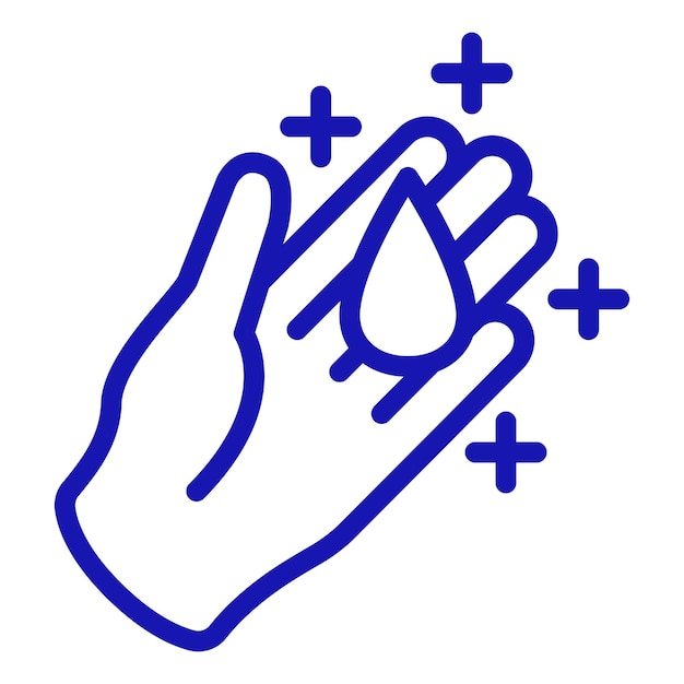 Hand sanitizing icon png sticker healthcare graphic transparent background