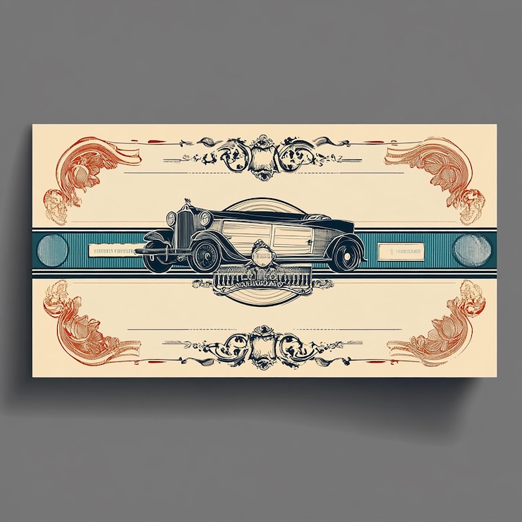 Fotoğraf horizontal vintage flyer