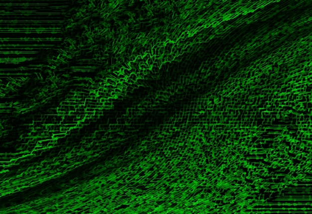 Horizontal vivid green matrix neon futuristic business communication abstraction background backdrop