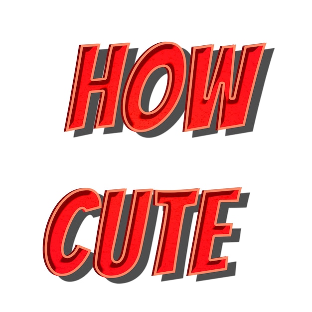How cute png cartoon word sticker typography