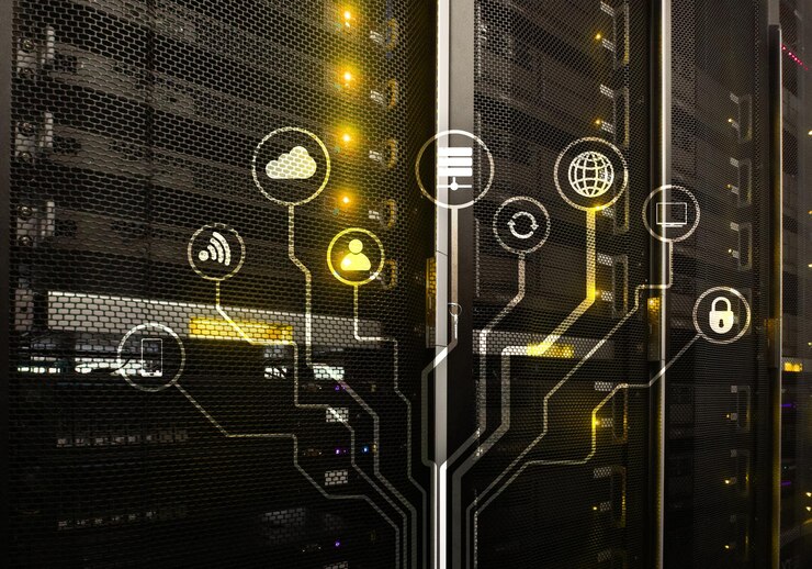 IoT Nesnelerin interneti telekomünikasyon konsepti