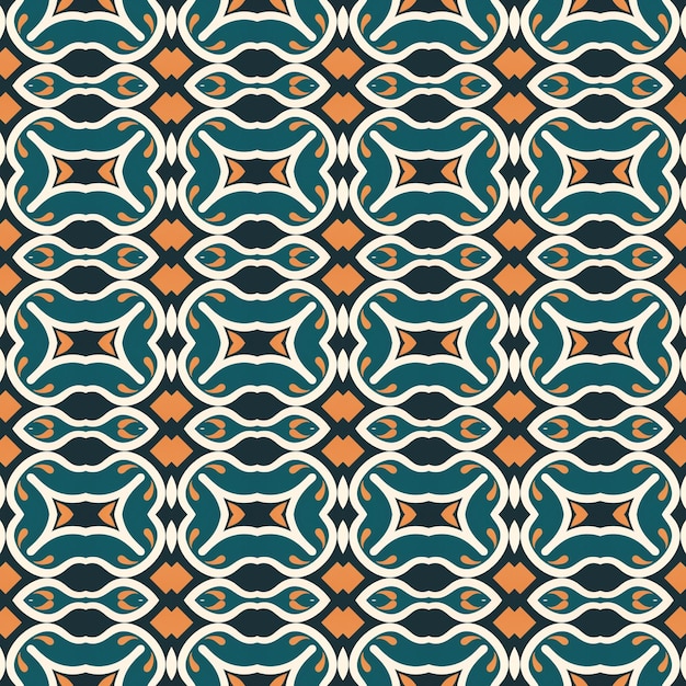 Kusursuz Soyut Desen Modern Grafik Tasarımı