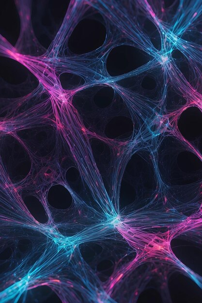 LED soft focus background Generative AI