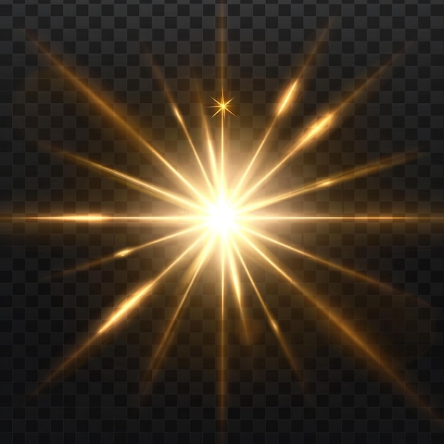 light flare effect background