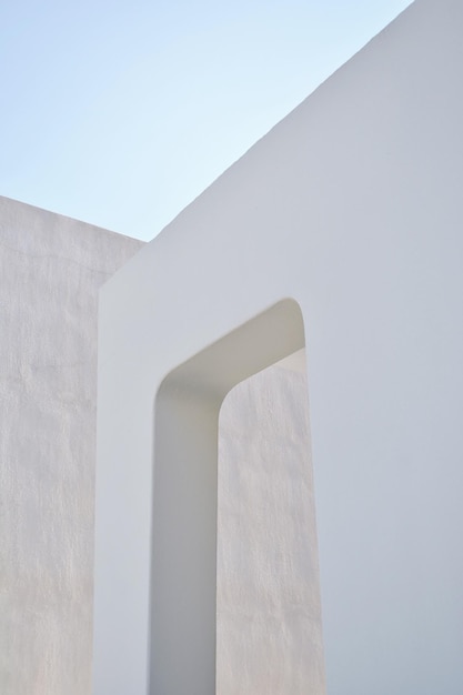 Low angle view of built structure against clear sky