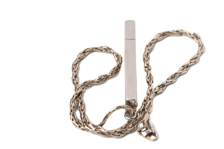 Fotoğraf metal zincirli flash usb sürücü