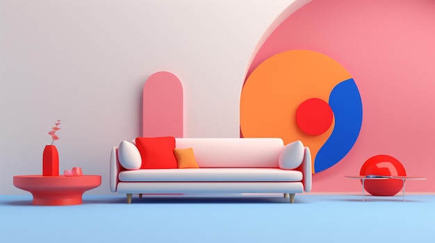 Minimal interior design