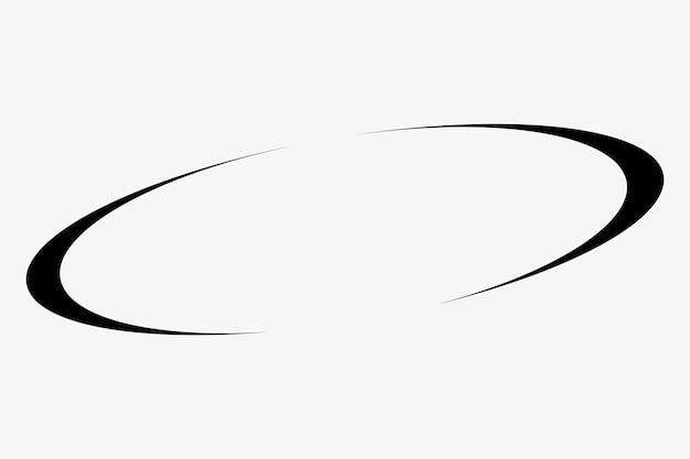 Minimalist abstract curved lines
