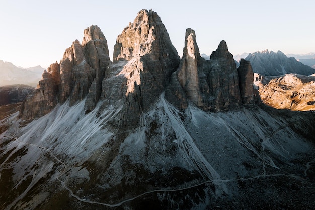 Mountains against sky