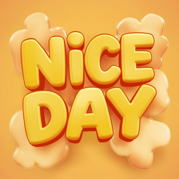 nice day 3d cartoon template style premium victorai generated