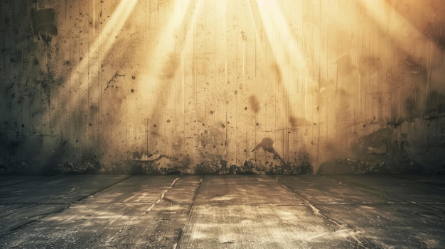 Nostalgic abstract background warm sepia rays vintageinspired light interior wall