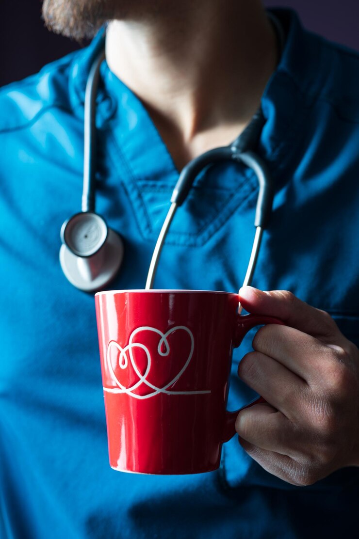 Fotoğraf nurse on a coffee break