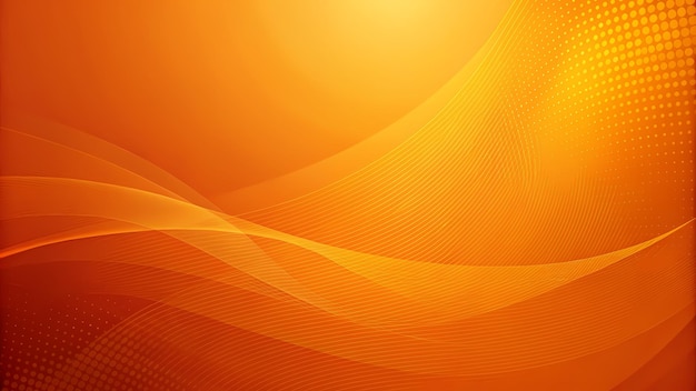 orange background with a firework on the right
